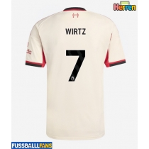 Liverpool Florian Wirtz #7 Auswärtstrikot 2025-26 Kurzarm